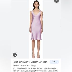 Paris Georgia Lavender Dress M